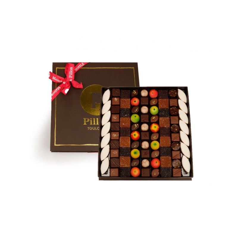 Coffret luxe tout chocolat - Pillon Toulouse