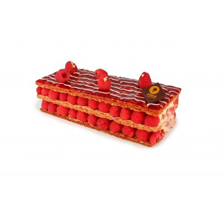 Millefeuille à la framboise