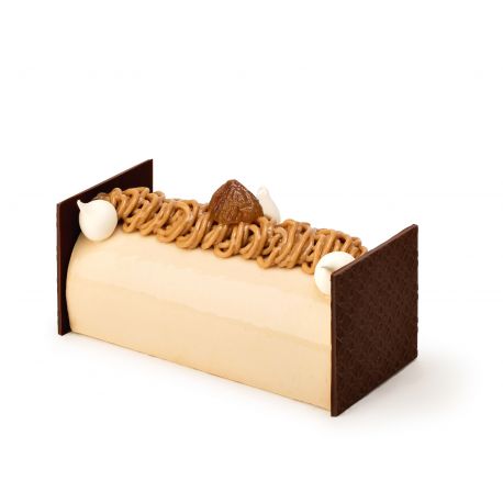 Bûche glacée Vanille Marron