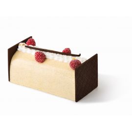 Bûche Glacée Vanille Framboise